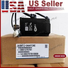 One YASKAWA SGM7J-04AFC6E