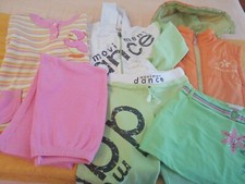Stock, Lotto Abbigliamento Bimba 6/8 Anni 7 Pezzi