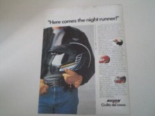 advertising Pubblicità 1985 CASCO HELMET NOLAN N33 ERRE/N34/N15 CHP