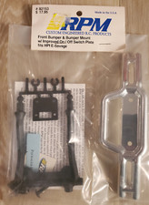 RPM 82153 Paraurti anteriore cromato e supporto HPI Savage Flux