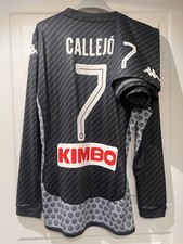 Maglia e Pantaloncini SSC Napoli 2017 2018 - Callejon n. 7 - vs Milan 18/11/2017