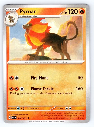 Pyroar uncommon evoluzioni - sv:,
