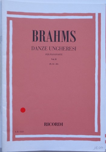 Brahms danze ungheresi - brahms,