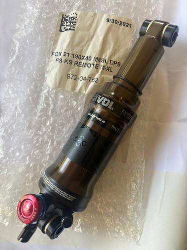 Fox float evol - 21, 190mm