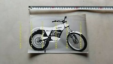 Ancillotti CT 125 Trial 1977 foto cartella stampa originale no depliant brochure