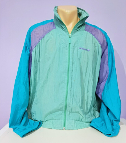 Adidas vintage turquise giacca - turquise,