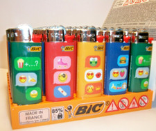 50 Accendini Minibic briquets