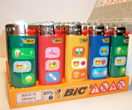 Accendini minibic briquets - 50,