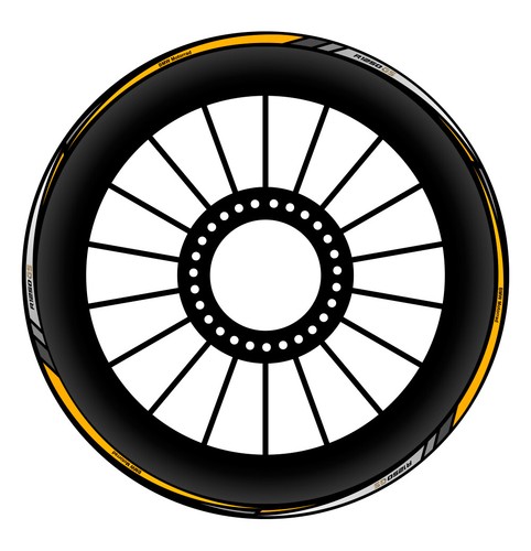 Kit adesivi cerchioni bmw - adesivi, r