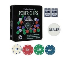 SET POKER FICHES 100 PEZZI 2