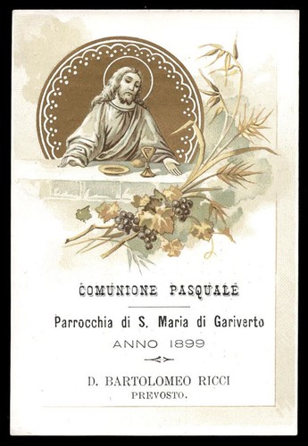 Santino cromo holy - santino, card