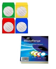 200 BUSTINE x CD DVD vergini in CARTA COLORATA (NO PVC) BOX 67