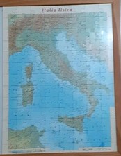 QUADRO DIDATTICO ITALIA FISICA puzzle Cm 54x44