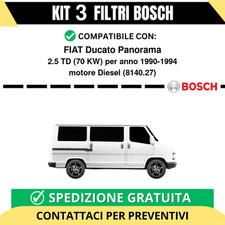 KIT BOSCH 3 Filtri tagliando