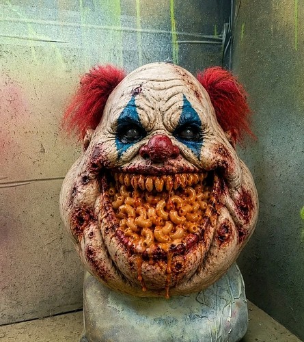 Maschera clown - maschera,