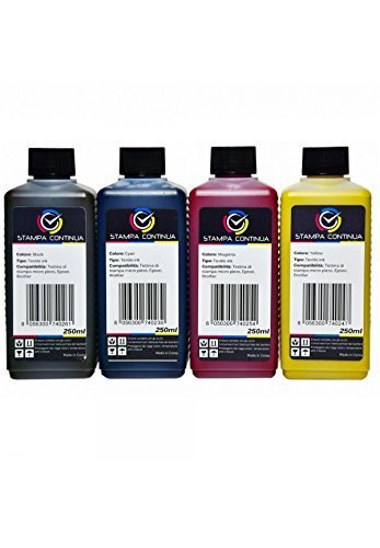 Inchiostro sublimatico 4x250ml