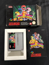 Power Rangers con scatola originale e istruzioni - SNES Super Nintendo
