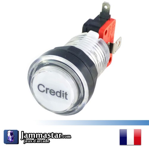 Bouton crédit arcade - bouton,
