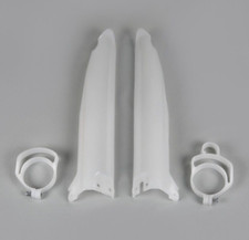 KAWASAKI KX 125 KX 250 KX 500 dal 1996 al 2003 COPPIA PARASTELI FORCELLA BIANCO
