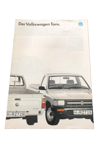 Brochure depliant - , vw
