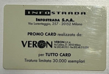 CARTA TELEFONICA INFOSTRADA  -