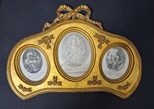 Miniatura quadro con tre - quadro,