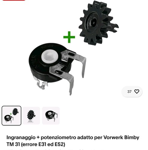 22k fast potentiometer bimby - 22k,