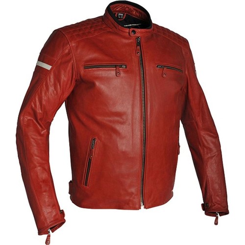 Giacca pelle per moto richa - giacca,