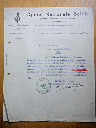 1936 cavaliere mario benigni - 1936-cavaliere,