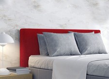 Fodera Elastica Copritestiera Copertura Testata Letto Tinta Unita Mod. Eddie Col