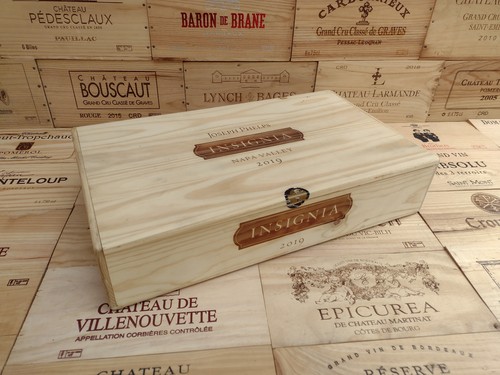 Cassetta porta vino legno - cassetta, in