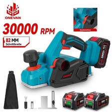 Pialla elettrica a batteria 82 mm per Makita con sacchetto polvere pialla manuale piallatrice