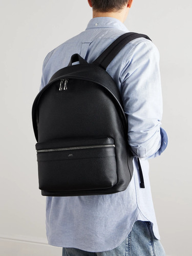 Full grain leather black - mr,