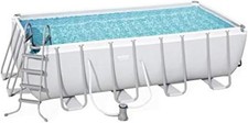 Piscina Fuori Terra Bestway 56670 Power Steel da 488x244x122 cm Pompa Filtro
