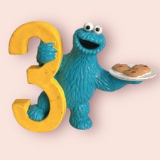 figurina monster biscotto retrò vintage articoli vari statuina in pvc