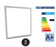 Luce Pannello LED 12x48W