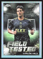3826H 2022 Topps Chrome MLS #FT-7 Carlos Vela Field Tested