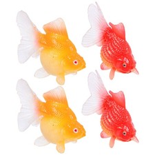  4 Pezzi Pesciolini Rossi