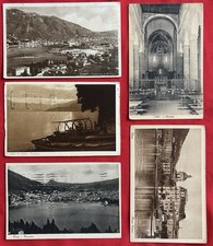 ?5 Belle Cartoline del Lago di Como♥️primi ‘900/‘30/‘40 Piroscafo Barca Lucia