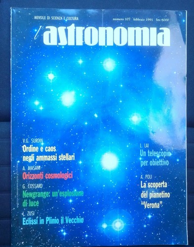 Astronomia rivista febbraio - l'astronomia,
