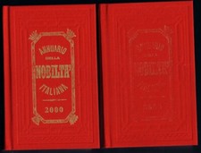 Annuario della nobiltà Italiana due volumi 2000 QUARTA SCELTA anziché euro 200