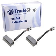 2 spazzole carbone motore 7 x