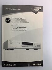 Manuale lettore DVD Philips