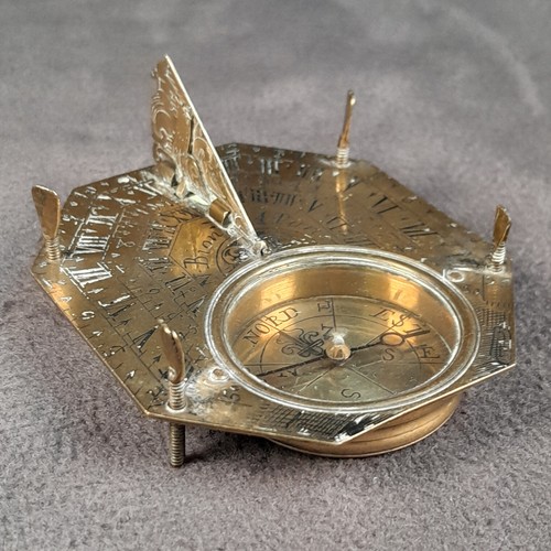 Antico orologio sole tasca - da,