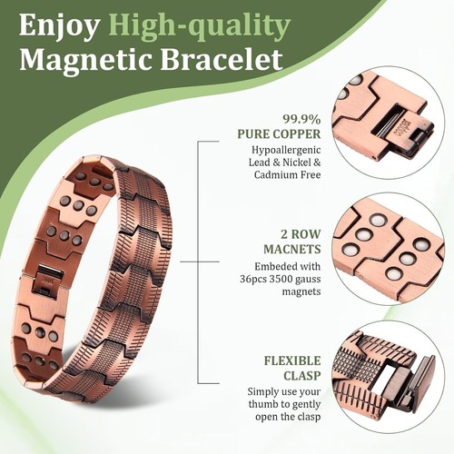 Bracciale magnetico ultra - 3x,
