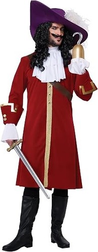 Costume pirata uncino capitano - uncino,