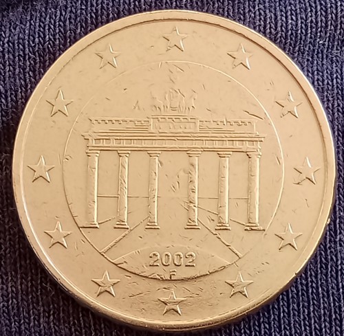 Centesimi 2002 germania f - 50,