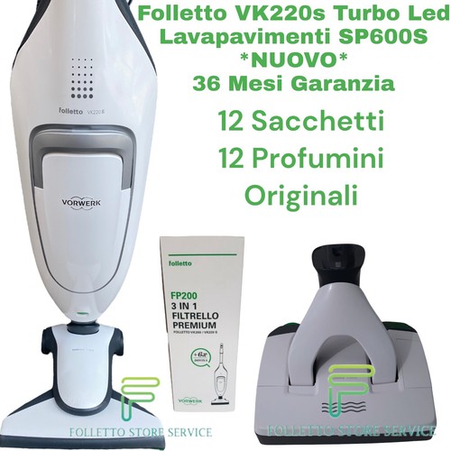 Folletto vk220s turbo - turbo, nuovo