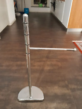 Portasalviette in acciaio da terra