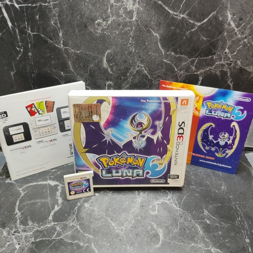 Pokémon luna 3ds completo - pokémon,